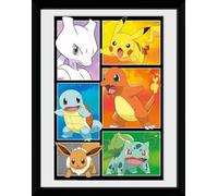 GB eye PFC3285 Framed Collector Print Pokémon Comic pannello 30 x 40cm