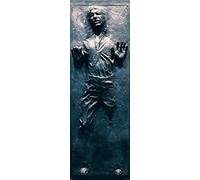 GB eye - Poster da Porta, Soggetto: Ian Solo di Guerre Stellari in Blocco di Carbonite, 53 x 158 cm