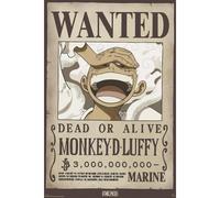 GB Eye - Poster ONE PIECE Chibi Wanted Luffy Wano - Prodotto Ufficiale - Formato