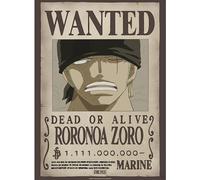 GB eye Poster One Piece Wanted Zoro Wano 38x52cm