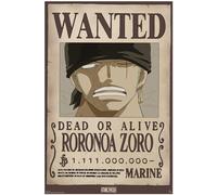 GB eye Poster One Piece Wanted Zoro Wano 61x91.5cm