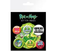GB eye Rick & Morty Citazioni Badge Pack