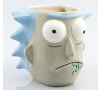 GB eye - Tazza 3D, in ceramica, motivo: Morty Rick Sanchez, 13 x 13 x 12 cm, MGM0008, 500 Millilitri