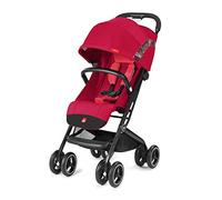 Gb GOLD Qbit+ Passeggino, Luxus Traveller, Sistema da Viaggio 3 in 1, dalla Nascita fino a 17 kg, circa 4 Anni, Cherry Red