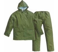 Gb Greenbay Impermeabile Giacca+Pantaloni Verde M - 462009