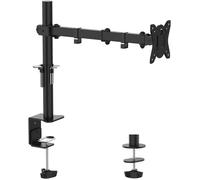 GB2001-1 Braccio per Monitor Singolo, Supporto Regolabile in Altezza per Schermi