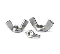 GB62 dado a vite tappo a vite, dado in acciaio inossidabile, dado a farfalla M4M5M6M8M10M12-M12 【2 pezzi】