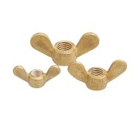 GB62 Ottone M4 M5 M6 M8 M10 M12 M14 M16 Dado a farfalla Serrare a mano Dadi ad alette(One Size,M16)