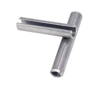 GB879 Perni elastici divisi in acciaio inossidabile - Perni diritti a molla durevoli for un fissaggio sicuro(M1.5x(50Pcs) x14mm)