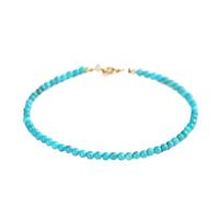 GBASDXU Braccialetto Feng Shui della ricchezza, 2 pezzi di cristallo turchese Feng Shui for le donne, piccola pietra talismano con perline (2 mm)