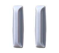 GBASDXU Maniglia a bordo, 2 pezzi Pomelli for finestre for cassetti dell'armadio Maniglie autoadesive for porte scorrevoli in vetro Maniglia invisibile Leve