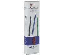 GBC - 4028187 - Dorsi spirale - 21 anelli ovali - 51 mm - nero - GBC - conf. 50 pezzi - 26730 - Conf. da 1 Pz.