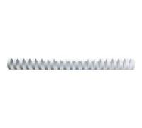 GBC 50 CERLOX 25MM BIANCO 21A (GBC 4028202 CombBind Binding Combs 25mm White Pack of 50) NEW