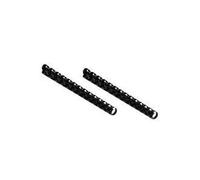 GBC Anelli plastici CombBind A5 nero 8 mm [100] (GBC 4400010 A5 12mm Black Comb Binders) NEW