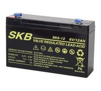 GBC, Batteria Piombo Skb 6V/12Ah Faston 4,8