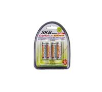 GBC BATTERIE RICARICABILI STILO "AA" 2500MAH CONF. 4PZ (38195055)