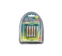 GBC BATTERIE RICARICABILI MINISTILO "AAA" 1000MAH CONF. 4PZ (38049055)**PUOI PAGARE ANCHE ALLA CONSEGNA!!!**