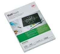 Gbc A4 Mat 2x75 Microns Laminating Envelopes 216x303 Mm 100 Units Trasparente