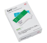 ACCO GBC Pouches Jumbo Card 75x105 mm 2x125 micron Lucide - Scatola 100 pezzi