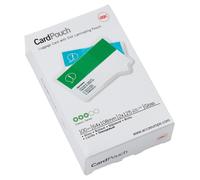 GBC Buste Pouch Card Lucide per Plastificazione, 64 x 108 mm 2 x 125 Micron, Con