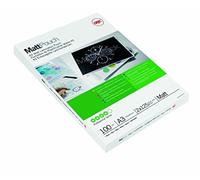 GBC Buste Pouch Opache per Plastificazione A3, 2 x 125 Micron, Confezione da 100