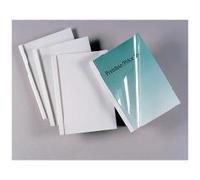 Gbc Cartelline Termiche Silk White Dorso 15 Mm Formato A4 trasparente/bianco (conf.50) IB370083