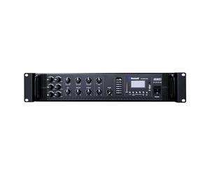 GBC cod.61611245-AMPLIFICATORE Professionale 100V / 180W A 6 Zone con MP3, FM SCAN E Bluetooth