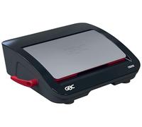 GBC CombBind CB25E - Rilegatrice elettrica 390 fogli A5/A4, punzonatura elettrica con LED anti inceppamento, 25 fogli, nero/argento 4410064