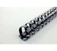 GBC CombBind spina di rilegatura 8mm A4 21R nero (100)