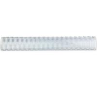GBC Confezione 50 Dorsi Plastici 45mm Bianco 4028206