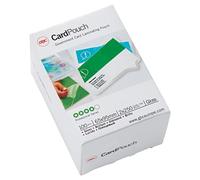 GBC Confezione da 100 Pouches per Plastificazione a Caldo, Formato Documento ID con Finitura Lucida, Spessore di 2 x 250 Micron, 65x95 mm, 3740432