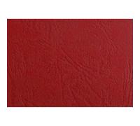 GBC Copertine Leathergrain 100pz - Rosso - CE040031 - NUOVO