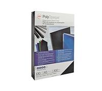 GBC Copertine Polyopaq 300mic 100pz - Bianco - IB386817