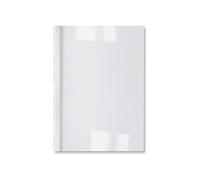 GBC - Cartelline termiche Business Line - 3 mm - leather bianco - scatola 100 pezzi