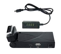 GBC DECODER DIGITALE TERRESTRE DVB-T2 HEVC 10 HD SCART/HDMI USB LAN