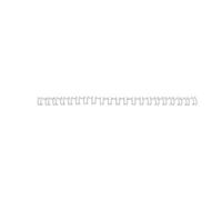 GBC Dorsi metallici 21anelli 14mm 100 pz - Bianco - IB165481