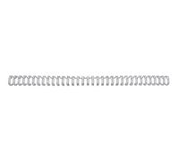 GBC Dorsi metallici 34 anelli 11mm 100pz - Argento - RG810797