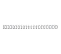 GBC Dorsi metallici 34 anelli 12.5mm 100pz - Argento - RG810897