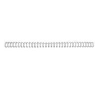 GBC Dorsi metallici 34 anelli 6mm 250pz - Argento - RE810497