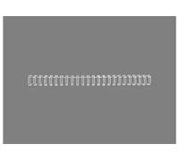GBC Dorsi metallici A5 34 anelli 12.5mm 250pz - Bianco - RE510870
