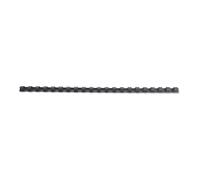 GBC Dorsi plastici 21A 10mm 100pz - Nero - 4028175 10 mm Confezione da 100 Nero