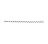 GBC Dorsi plastici 21A 12mm 100pz - Bianco - 4028197 12 mm Confezione da 100 Bia