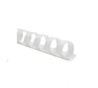GBC Dorsi plastici 21A 12mm 100pz - Bianco - 4028197 12 mm Confezione da 100 Bia