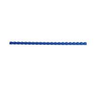 GBC® Spirali per rilegatura CombBind® in plastica, 21 anelli - suddivisione americana A4, diametro: 12 mm, per 95 fogli, blu (100 pezzi), riceverete 1 confezione da 100 pezzi