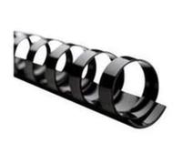 GBC Dorsi plastici 21A 12mm 100pz - Nero - 4028177 12 mm Confezione da 100 Nero