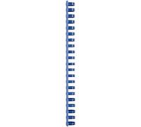 GBC Dorsi plastici 21A 19mm 100pz - Blu - 4028621
