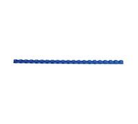 GBC Dorsi plastici 21A 6mm 100pz - Blu - 4028233