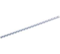 GBC Dorsi plastici 21A 8mm 100pz - Bianco - 4028194