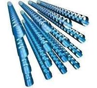 GBC Dorsi plastici 21A 8mm 100pz - Blu - 4028234