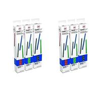 GBC Dorsi plastici 21A 8mm 25pz - Bianco - 4020636 (Confezione da 2)